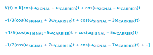 為什麼不能將乘法器用作調製器或混頻器？