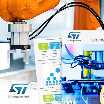 貿澤攜手ST推出全新電子書，帶你探索工業傳感解決方案