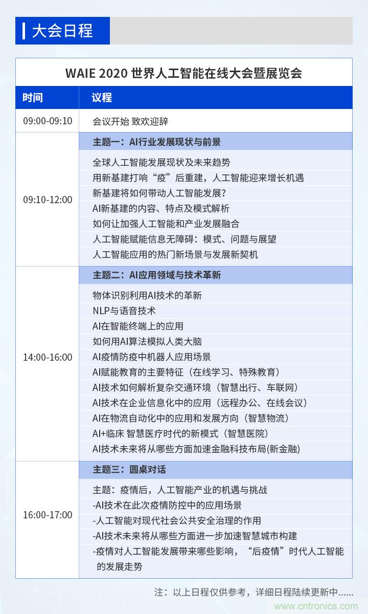 燃AI引擎，WAIE 2020世界人工智能大會震撼來襲！