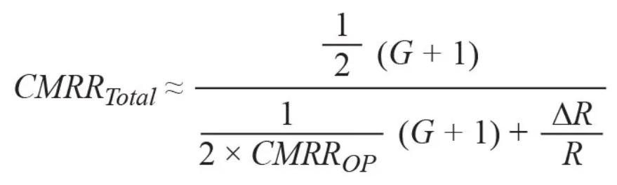 提高差分放大器的共模抑製比，電阻的選擇很關鍵
