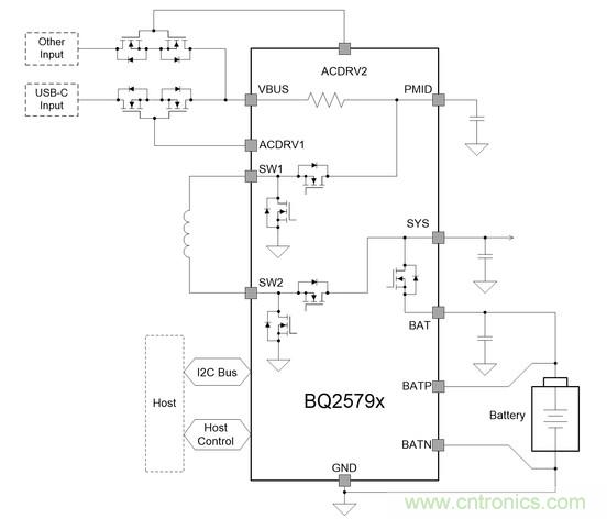 Buck-Boost集成電路提供更快的充電速度，更長的電池壽命