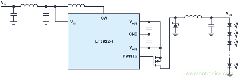 如何控製LED驅動器的EMI？當然Silent Switcher莫屬~