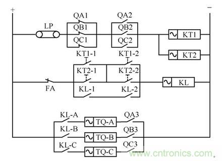 斷路器三相不一致保護新型控製回路與檢測裝置改進