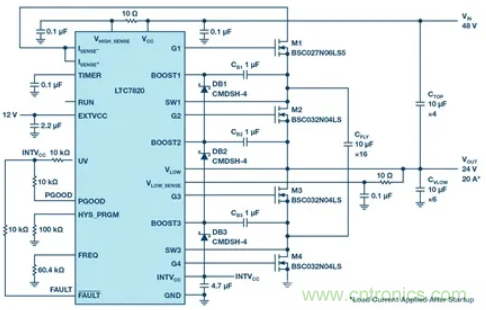 送你一款麵向高功率應用的開關電容電源