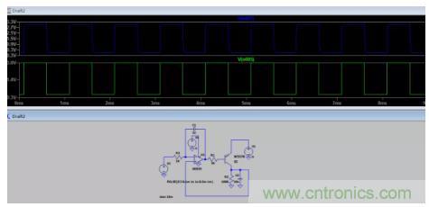 反饋點接到運放同相端，輸出震蕩後是電路還是負反饋嗎？