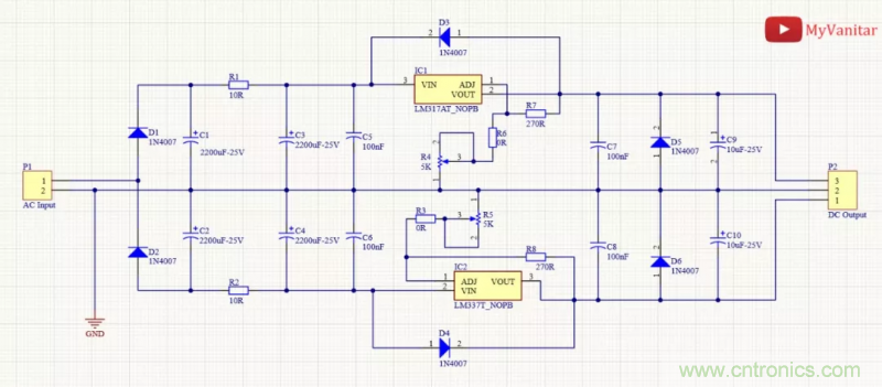 怎樣構建可調線性AC-DC電源供用戶自由調節？