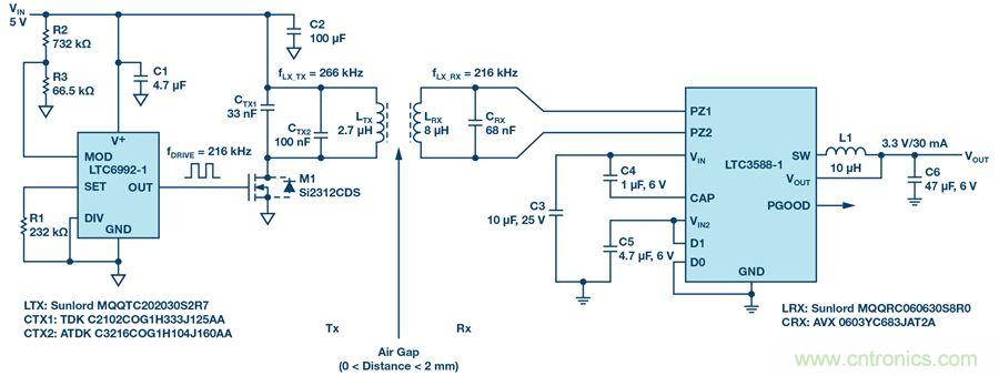 沒有電池的應用，是否可以采用無線供電？