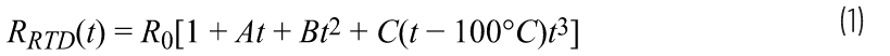 如何選擇並設計最佳RTD溫度檢測係統