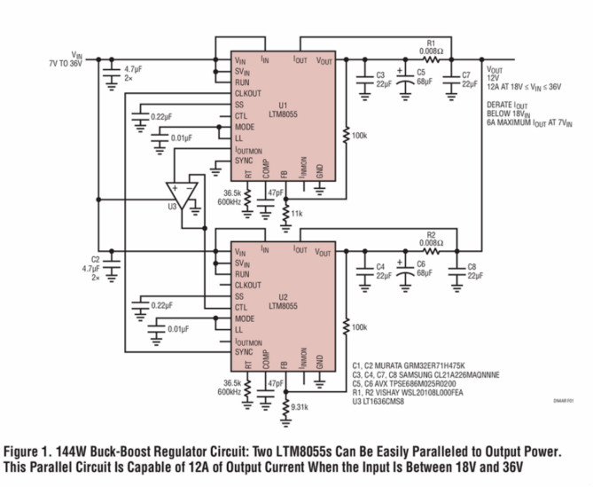 助你輕鬆並聯增加輸出功率，這款&mu;Module穩壓器你愛了沒？