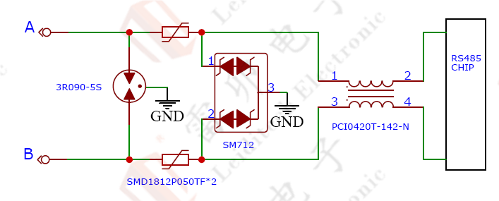 伺服電機驅動接口、電源保護方案