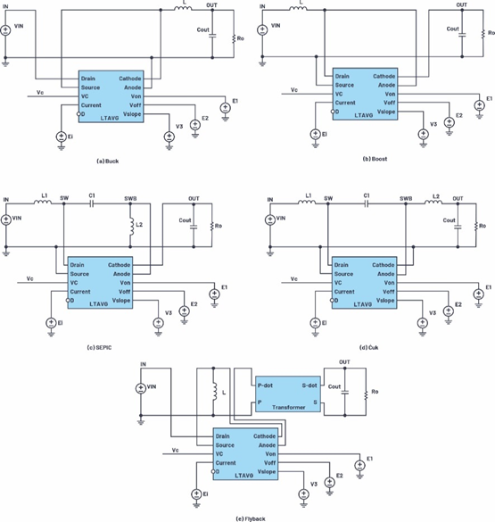 適用於電流模式DC-DC轉換器的統一的LTspice AC模型