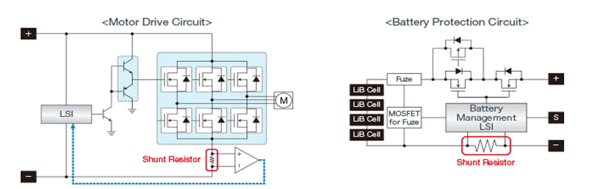大功率、低阻值檢流電阻器的基礎與應用