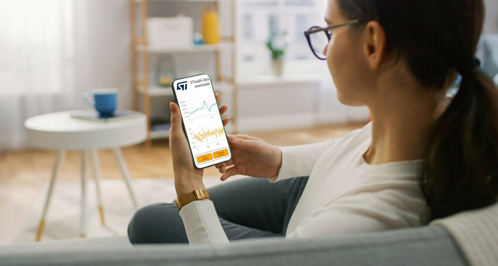 意法半導體推出首款超低功耗生物傳感器，成為眾多新型應用的核心所在