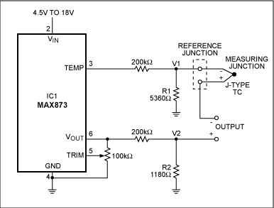 如何利用電壓基準補償熱電偶冷端？