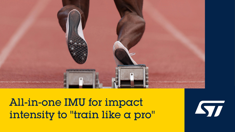 意法半導體新IMU集成先進的二合一MEMS加速計，用於可穿戴設備和跟蹤器應用