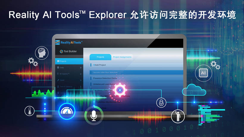 全新Reality AI Explorer Tier，免費提供強大的AI/ML開發環境綜合評估“沙盒”