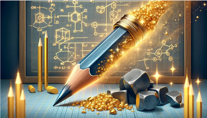 按特定順序堆疊5層石墨烯，鉛筆芯巧變電子“黃金”