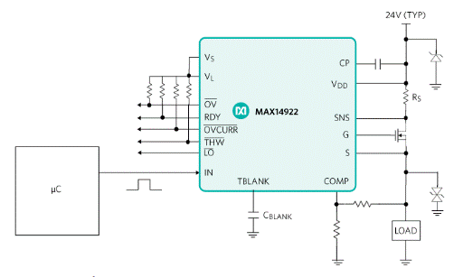 使用控製器保護您的高邊開關