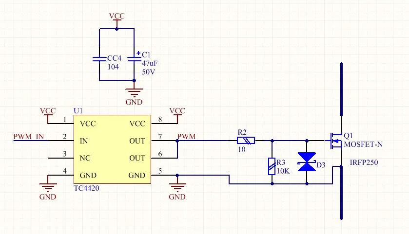 MOS管驅動電路設計，如何讓MOS管快速開啟和關閉？