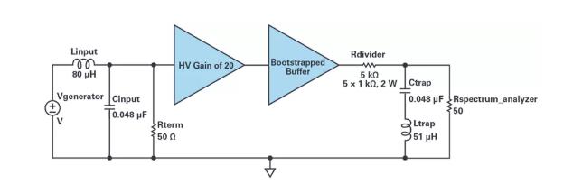 能否讓低壓放大器自舉來獲得高壓緩衝器？