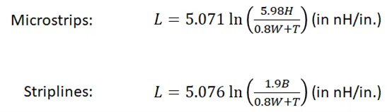 是否存在有關 PCB 走線電感的經驗法則？